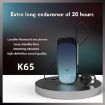 K65 Business Lavalier Bluetooth Earphone - Black - 2