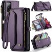 Samsung Galaxy S20 FE CaseMe C36 Zipper Wallet RFID Leather Phone Case - 1