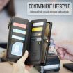 Samsung Galaxy A12 5G CaseMe C36 Wallet Case (Black) - 5