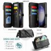 Samsung Galaxy S23 Ultra 5G CaseMe C36 Wallet Case (Black) - 3