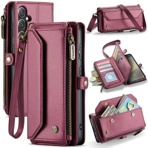 Samsung Galaxy S24+ 5G CaseMe C36 Wallet RFID Leather Case - 1