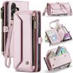 Samsung Galaxy A35 5G CaseMe C36 Zipper Wallet RFID Leather Phone Case - 1