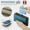 Samsung Galaxy S22 5G CaseMe C36 Zipper Wallet RFID Leather Case - 6