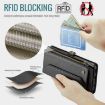 Samsung Galaxy A52/A52s 5G CaseMe C36 Zipper Wallet RFID Leather Case - 6