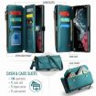 Samsung Galaxy S22 Ultra 5G CaseMe C36 Zipper Wallet RFID Leather Case - 3