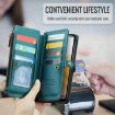 Samsung Galaxy A33 5G CaseMe C36 Wallet Phone Case (Blue-green) - 5