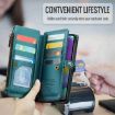 Samsung Galaxy A51 4G CaseMe C36 Wallet Case (Blue-green) - 5