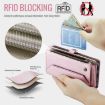 Samsung Galaxy S20 CaseMe C36 Pink Zipper Wallet RFID Leather Phone Case - 6