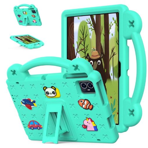 Blackview Tab 80 10.1 2023 Mint Green Tablet Case with Handle Kickstand - 1