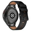 Garmin Vivomove HR 20mm Leather Watch Band - Black - 2
