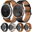 Garmin Vivomove HR 20mm Leather Watch Band - Brown - 6