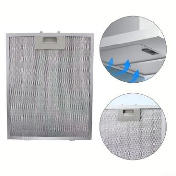 Poweka Bosch Range Hood Filter Replacement 310x250x9mm - 1