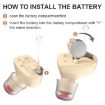 Invisible In-Ear Hearing Aid Sound Amplifier for Elderly - Black - 5