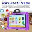 C79 Panda 7" Kids Tablet PC, 2GB+16GB, Android 7.1, Octa Core CPU - 5