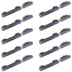 Samsung Galaxy S23 FE SM-S711B Power & Volume Control Buttons - 10pcs (Black) - 1