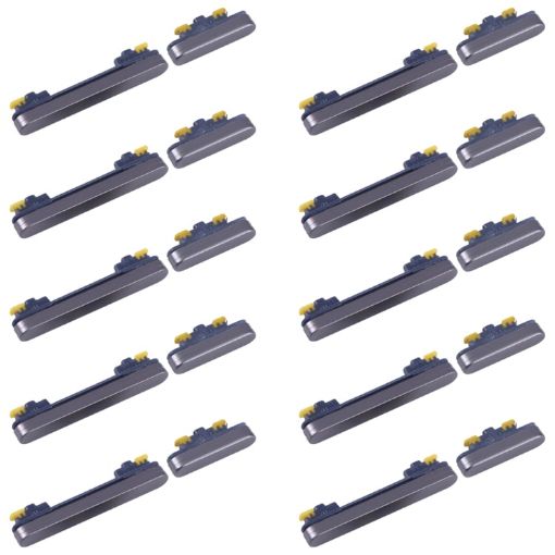 Samsung Galaxy S23 FE SM-S711B Power & Volume Control Buttons - 10pcs (Black) - 1