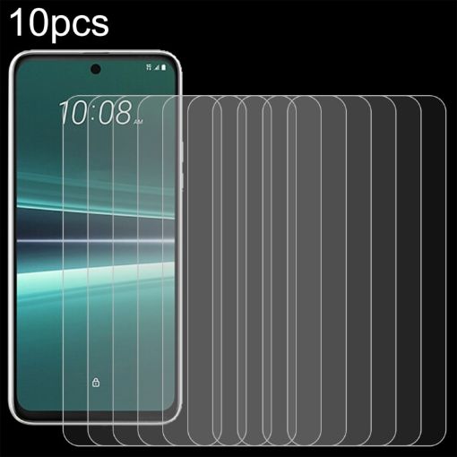 HTC U24 Pro 10pcs Tempered Glass Film - 0.26mm 9H 2.5D - 1