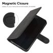 Motorola Moto Z4 Leather Phone Case - Black - 5