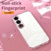 Meizu 21 Note Transparent Plating Phone Case - Black - 4