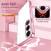 Meizu 21 Note Green Phone Case - Transparent Plating, Fine Hole - 6