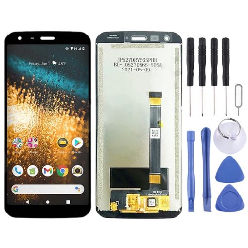 CAT S62 LCD Screen with Digitizer Full Assembly - Black - 1