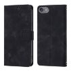 Black Leather Phone Case for iPod Touch 7/6/5 - Skin-feel Embossed - 2