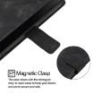 Oukitel C33 Black Leather Phone Case - Skin Feel, Embossed Design - 5