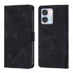 Oukitel C36/C35 Black Leather Phone Case - Skin Feel Embossed - 2