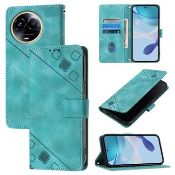 Realme 11 5G/11x 5G Green Leather Phone Case - 1