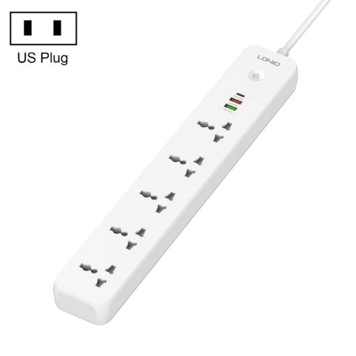 LDNIO SC5319 5-position Travel Home Office Socket with 38W USB Ports - 1