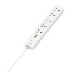 LDNIO SC5319 5-position Travel Home Office Socket with 38W USB Ports - 4