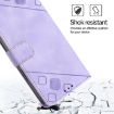 Samsung Galaxy Xcover 4s Embossed Leather Phone Case - Light Purple - 6