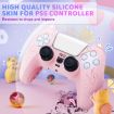 Sony PS5 Cat Ear Silicone Case (Pink) - Gamepad Protective Cover - 4