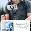 TELESIN MNM-002 Magsafe Magnetic Suction Neck Stand (Gray) - 2