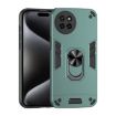 Itel S23 Shockproof Metal Ring Holder Phone Case - Green - 1