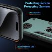 Itel S23 Shockproof Metal Ring Holder Phone Case - Green - 3