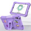 iPad Mini 6 Hi Baby EVA Full Body Tablet Case with Strap - Light Purple - 2