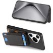 Huawei Pura 70 Carbon Fiber Vertical Flip Wallet Stand Phone Case - Black - 5