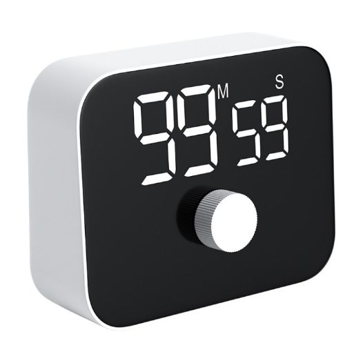 YS LED Rotating Timer IlSent Kitchen Time Manager (White) - 1