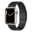 Apple Watch Series 7 45mm Titanium Metal Watch Band - Black - 1