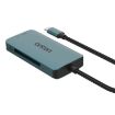 Onten C15 USB-C/Type-C CFast 2.0 & SD TF Card Reader Green - 3