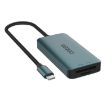 Onten C15 USB-C/Type-C CFast 2.0 & SD TF Card Reader Green - 4