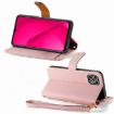 T-Mobile T Phone 2 5G Pink Leather Phone Case with Zipper Lanyard - 4
