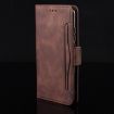 TCL 501 4G Brown Leather Phone Case with Card Slots - 2
