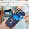 Motorola Edge 50 Pro EU Edition R20 Ring Card Holder Phone Case Blue - 6