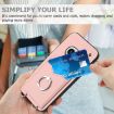 Pink For Nothing Phone 2a R20 Ring Card Holder Phone Case - 6