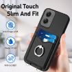 Motorola Moto G Stylus 5G 2024 R20 Ring Card Holder Phone Case - 5