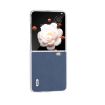 For Honor Magic V Flip ABEEL Genuine Leather Phone Case Blue - 2