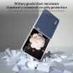 For Honor Magic V Flip ABEEL Genuine Leather Phone Case Blue - 4