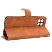T-Mobile Revvl 7 5G Magnetic Flip Leather Phone Case - Brown - 5